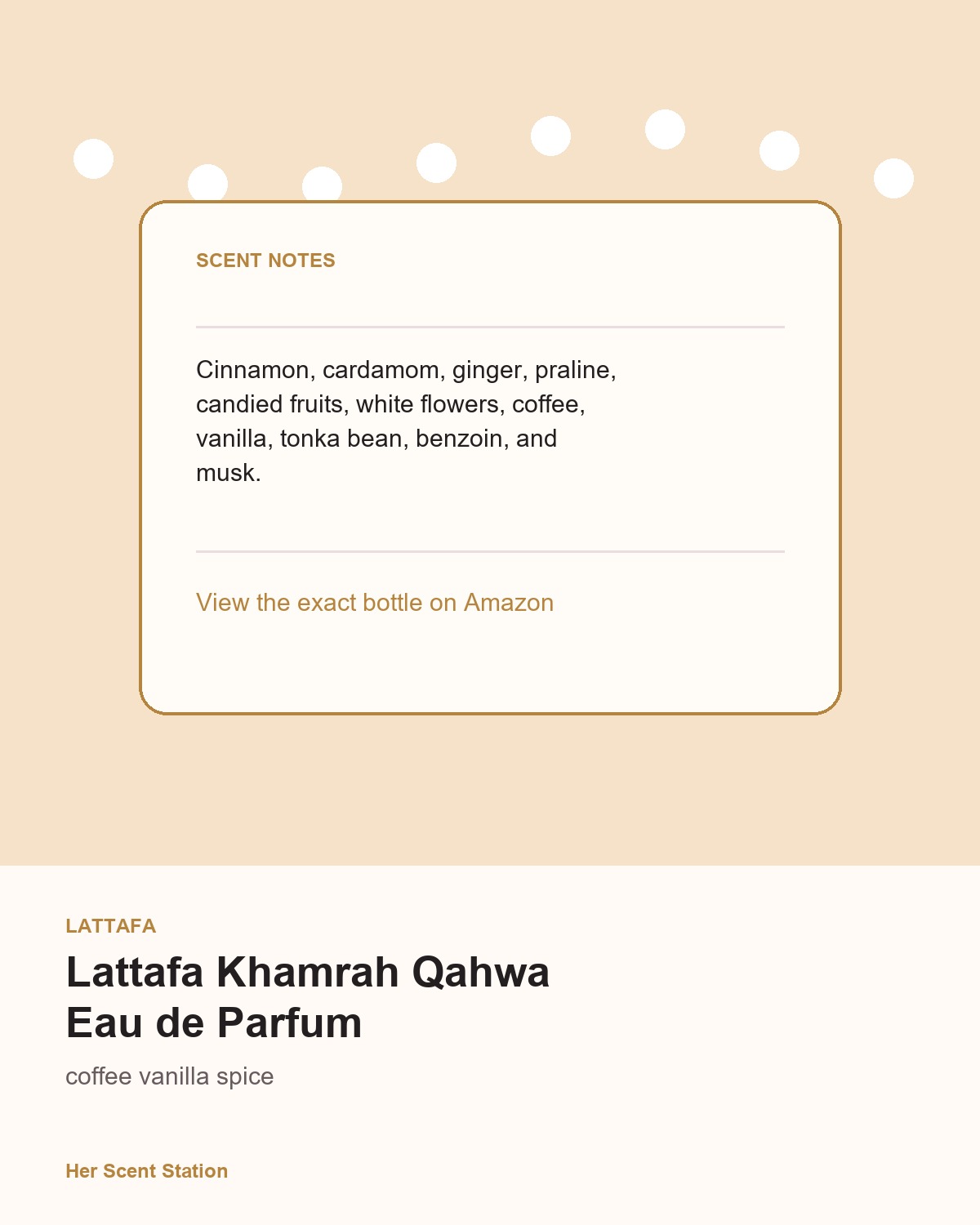 Lattafa Khamrah Qahwa Eau de Parfum