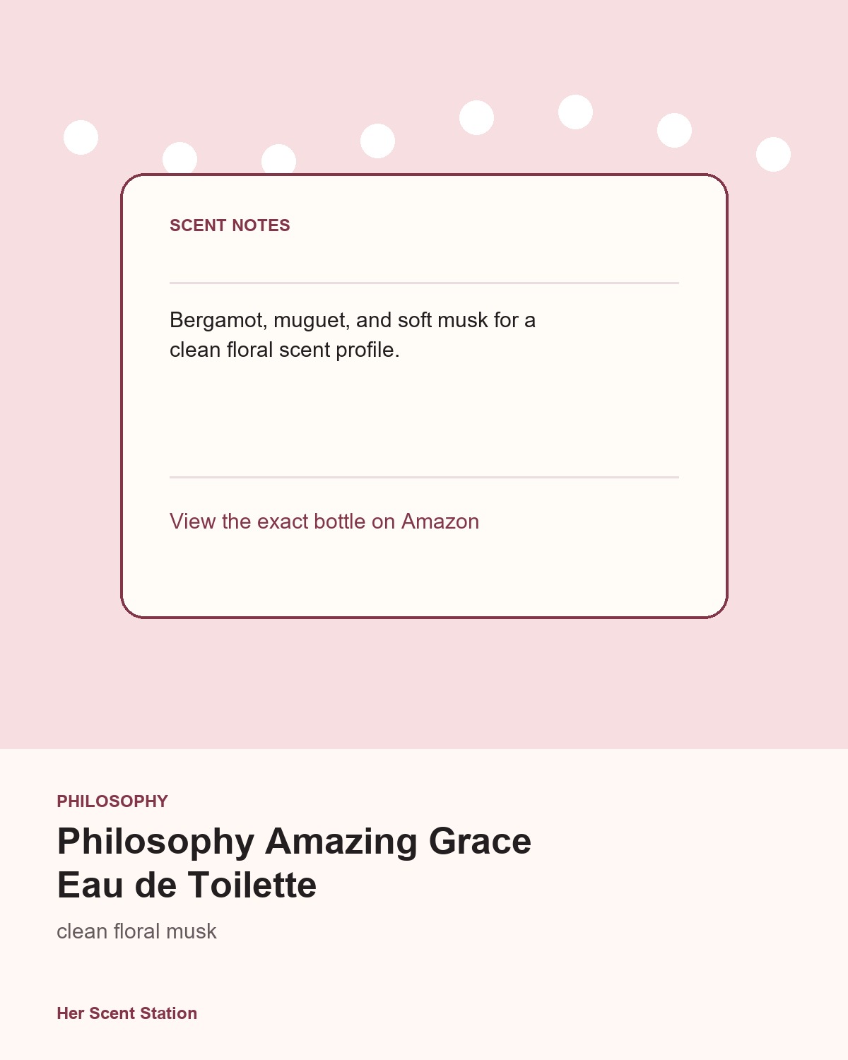 Philosophy Amazing Grace Eau de Toilette