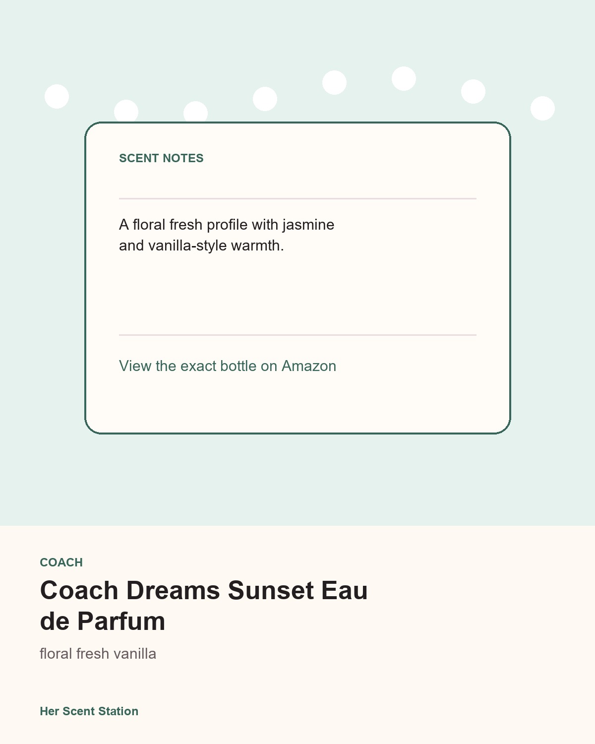 Coach Dreams Sunset Eau de Parfum