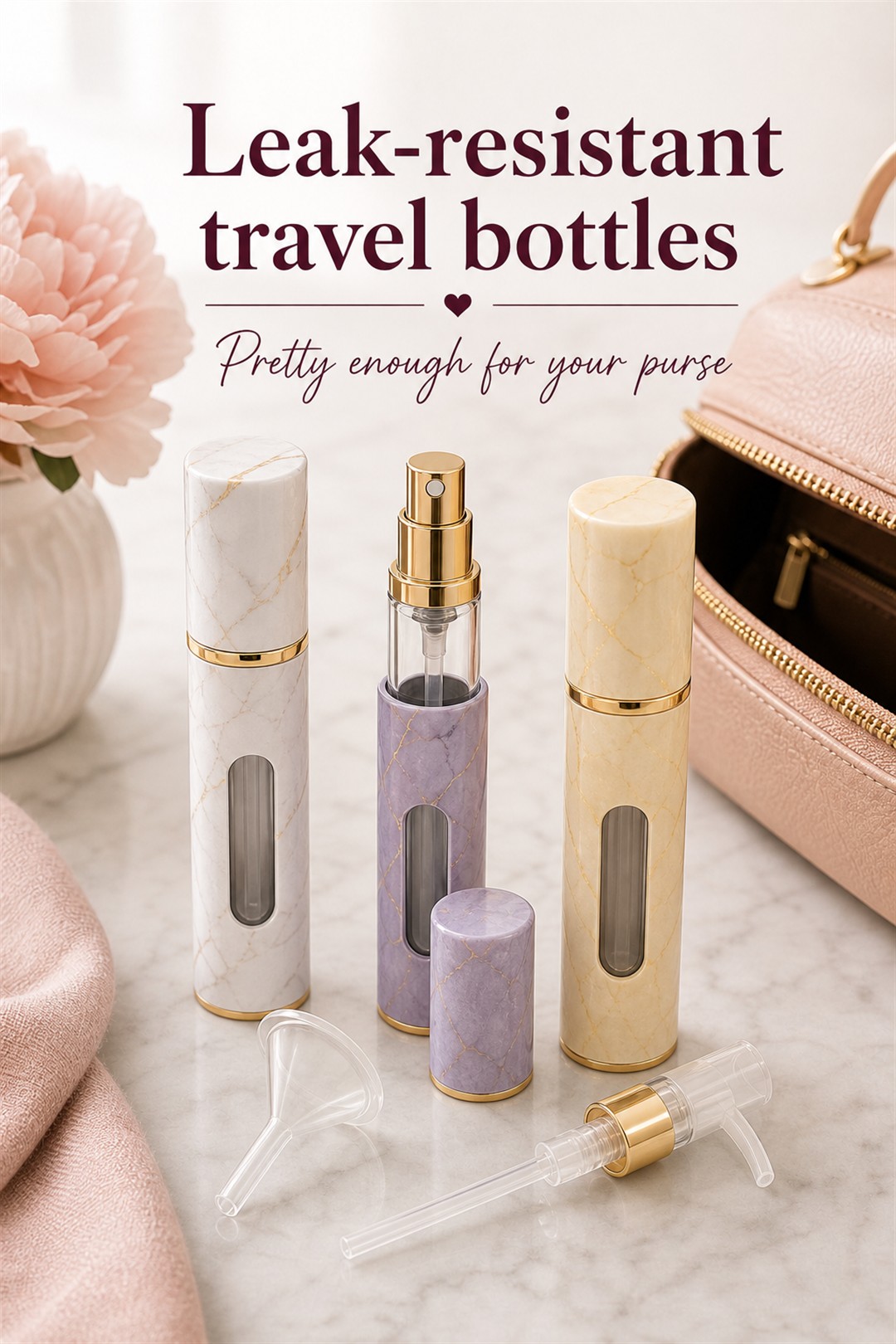 leakproof travel perfume bottles for Her Scent Station