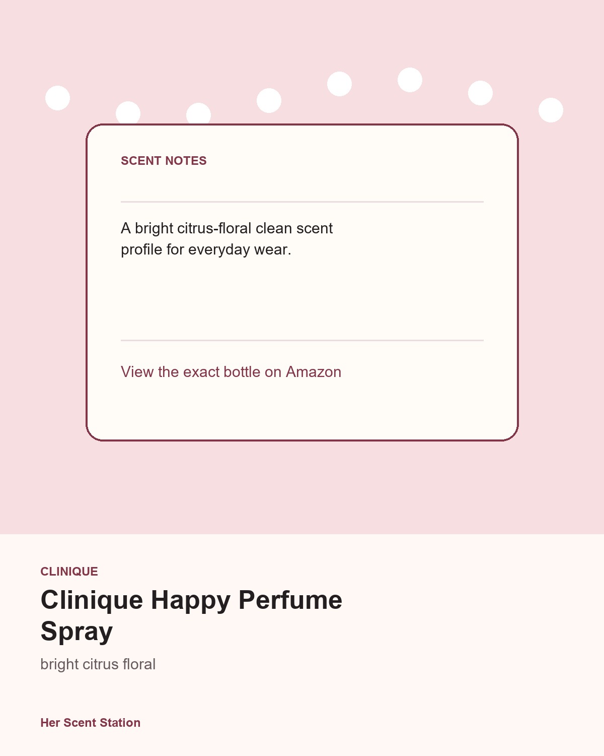 Clinique Happy Perfume Spray